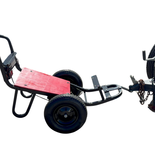 Electric Trailer Dolly 2800 lb Trailer Capacity 450 lb Tongue Weight 24V Battery 500W Brushless Motor Variable Speed Fits up to 2" Ball, Boat Trailers & Enclosed Trailers & Single Axel